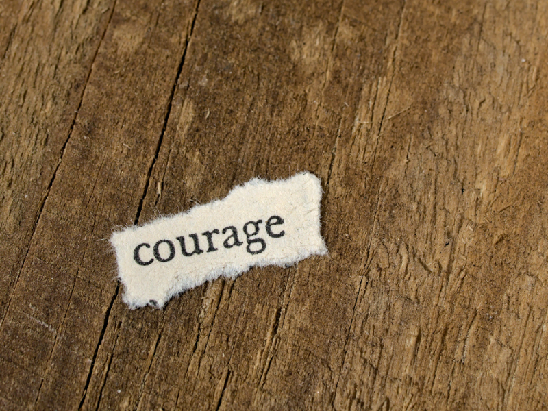Courage im Leben